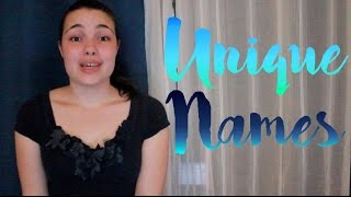 Unique Rare amp Uncommon Baby Names Part 2 [upl. by Annawaj71]