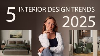 5 Interior Design Trends 2025 [upl. by Nosauq]