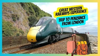 My train journey to Penzance from London  thegirlgeetcornwall uk penzance budgettravel [upl. by Joelynn10]