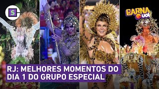 Carnaval 2024 assista aos MELHORES MOMENTOS dos desfiles do Grupo Especial  Dia 1 [upl. by Kristine]