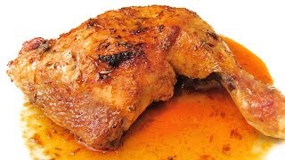 Muslos de pollo asado al horno con especias de adobo [upl. by Elman25]