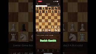 Crush Your Opponent with the Danish Gambit Technique chess shorts chessbeginners [upl. by Kramal]