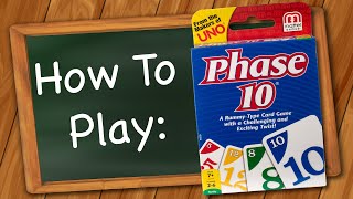 How to Play Phase 10 [upl. by Denn]