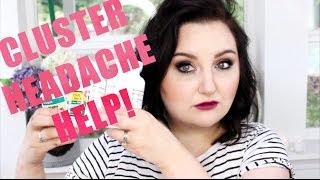 CLUSTER HEADACHE RELIEF  All about cluster headaches amp what i did to reduce mine  RawBeautyKristi [upl. by Eniamor]