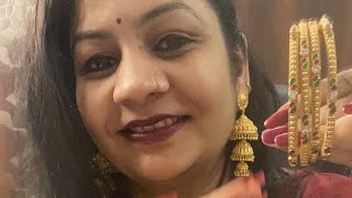 1gm gold polish jewellery live by fashion insta by reeshu [upl. by Naihs]