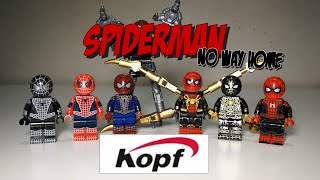 KOPF Spiderman No Way Home Minifigures  KF6153 [upl. by Kai550]