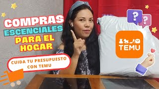 Mis FAVORITOS PARA EL HOGAR de TEMU 📦 Reseña honesta👍🏻 temu BUENO BONITO Y BARATO 🛍️ [upl. by Imtiaz788]