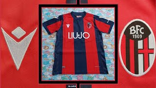 142 DETAIL JERSEY BOLOGNA HOME 1920 GRADE ORI  FANS VERSION ⚫️🔴 [upl. by Uella]