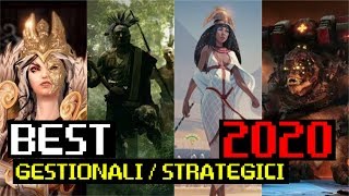 TANTISSIMI STRATEGICI  GESTIONALI IN ARRIVO NEL 2020   PC PS4 XBOX SWITCH [upl. by Kally852]