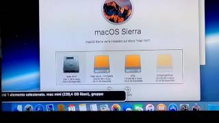 mac os sierra formattare e reinstallare [upl. by Steffen]