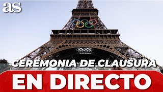 PARÍS EN VIVO PARA LA CEREMONIA DE CLAUSURA DE LOS JUEGOS OLÍMPICOS  VISTA DE LA CIUDAD [upl. by Gurias]