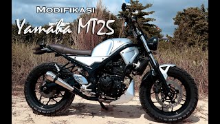 Story  Modifikasi  Kustom Yamaha Mt25  XSR 250 [upl. by Fanning]