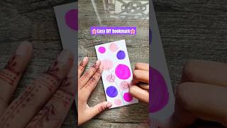 Easy DIY Bookmark🌸 Boho bookmark shorts trending viral [upl. by Simmonds988]