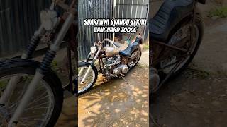 Chopper vanguard 700cc selesai suaranya syahdu pisan 🔥🔥custom chopper diesel vanguard [upl. by Gaskill]