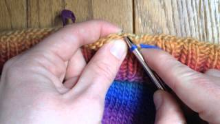 Picking Up Stitches for an Earflap [upl. by Nilrak]