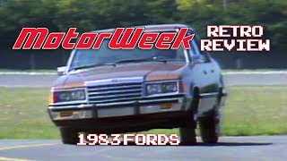 Retro Review 1983 Ford Motor Co Lineup [upl. by Airamat886]