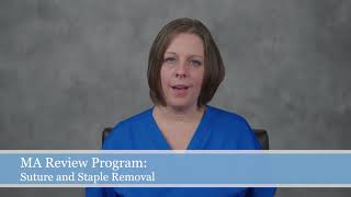 Suture and Staple Removal [upl. by Gilson]