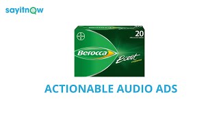 Berocca Boost  Actionable Audio Ad [upl. by Aliekahs408]