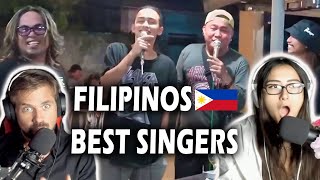 Foreigners React Filipinos Are The Best Singers [upl. by Farant]