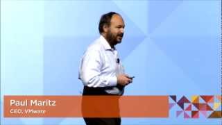 Paul Maritz VMware CEO Business Transformation through IT Transformation [upl. by Yhtommit]