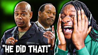 Dave Chappelle Thinks OJ Simpson Might Be Chasing Him COMDEY REACTION [upl. by Joel]