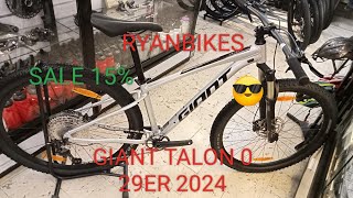 GIANT TALON 0 29ER 2024 QUICK REVIEW OF SPECS [upl. by Eilujna797]