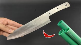 92 of People Dont Know This Trick To Make Super Durable Knife Handles From PVC Pipes [upl. by Billat505]