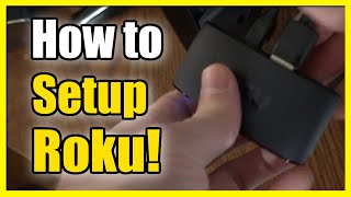 How to Setup Roku Express 4k on TV Fast Method [upl. by Angelico]