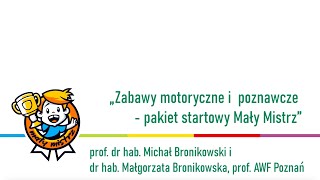 Zabawy psychomotoryczne i poznawcze  pakiet startowy Mały Mistrz” [upl. by Eisnyl]