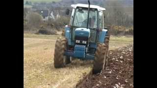 FORD 8340 ploughing [upl. by Nnayram]