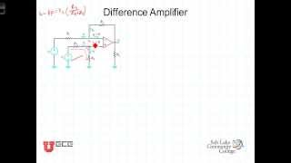 L4 2 6 Difference AmplifierChap 4 [upl. by Calida36]