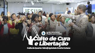 Culto de cura e libertação  Apóstolo Onório Cutane  1492024 [upl. by Ttevy]