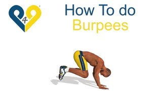 How To Do Perfect Burpees [upl. by Ecnaret]