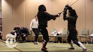 Inside the World of Longsword Fighting  The New York Times [upl. by Alisan418]