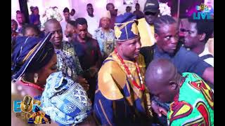 Enitan Olusegun Bamidele EOB Grand welcoming dancing  his 50th birthday celebration [upl. by Akinam]