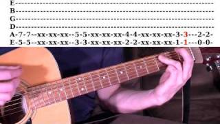 How to Read Guitar Tab Tabs Tablature for Beginners Lesson on Guitar Notation [upl. by Osana229]