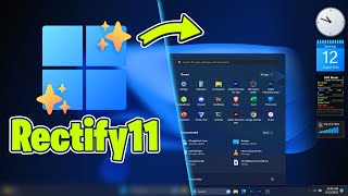 GOKIL Buat Windows 11 Jadi Lebih Perfect Pakai Rectify11 GRATIS [upl. by Meekyh884]