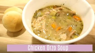 Chicken Orzo Soup [upl. by Llehsar]