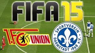 FIFA 15  01 ⚽ 1 FC Union Berlin vs SV Darmstadt 98 270914 [upl. by Pudens]