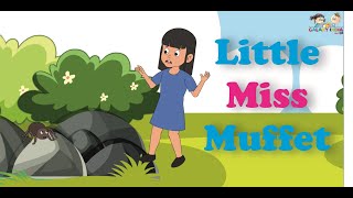 Little Miss Muffet  Nursery Rhymes amp Kids Songs [upl. by Eerdna643]