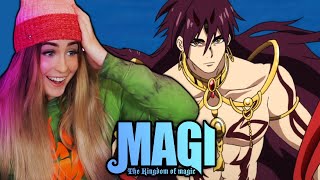 FRIENDLY SPARRING WITH SINBAD 😂  Magi S2 Ep 23 Reaction  Review [upl. by Gottwald]