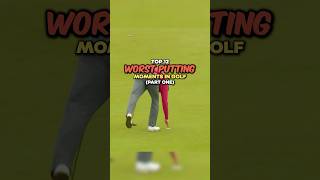 Top 12 Worst Putting Moments in Golf  Part 1 [upl. by Ahseia]