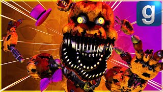 Gmod FNAF  Torturing Help Wanted Nightmare Fredbear [upl. by Atalante821]