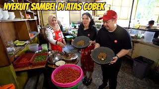 NYERUIT SAMBEL LANGSUNG DI ATAS COBEK GEDE [upl. by Llewkcor]