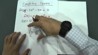 SPM Add Maths Quadratic Function  Completing Square [upl. by Marentic728]