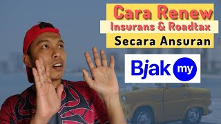 Cara Renew Insurans dan Roadtax Secara Ansuran Bulanan di Bjakmy [upl. by Lyrahc]