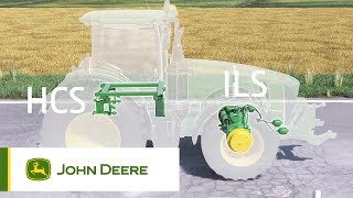 John Deere 8R Tractors  Suspension ILSActiveSeatHCS Animation [upl. by Marks]