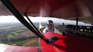 1st time landing the Fokker on pavement [upl. by Dibrin]