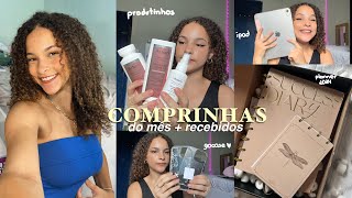 COMPRINHAS DO MÊS DE OUTUBRO  recebidos gocase compras da viagem✨ [upl. by Anevad]