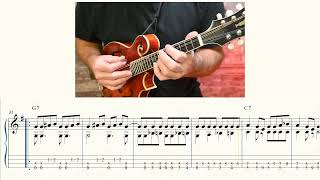 St Louis Blues  Mandolin Blues  Tab Notes Play Along [upl. by Meekah442]